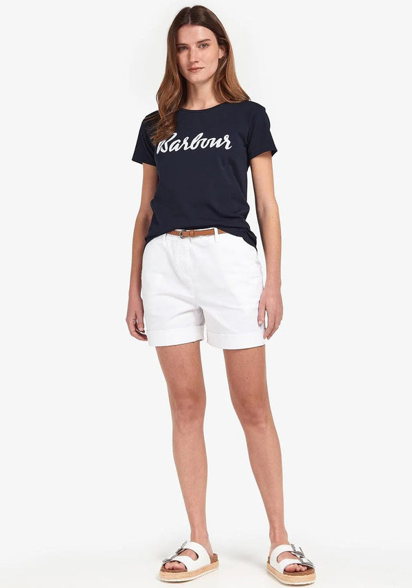 T-shirt Donna Otterburn Blu Barbour- Francavilla Moda